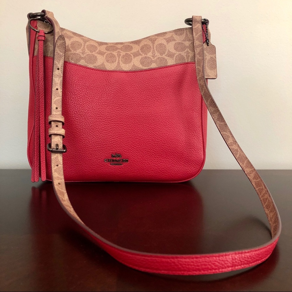 Red Coach Purse